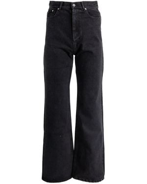 MATIERES FECALES Five-Pocket Jeans - Black
