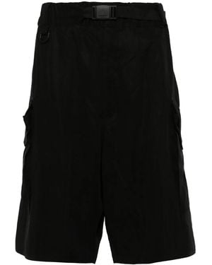 Y-3 Twill Cargo Shorts - Black