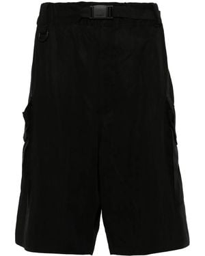 Y-3 Cargo-Shorts Aus Twill - Schwarz