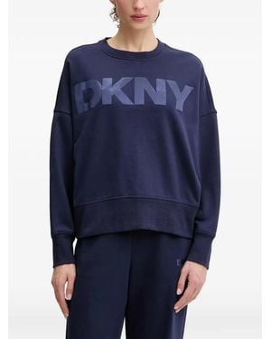 DKNY Transfer Jumbo Sweatshirt - Blue