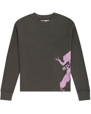 Sp5der 5Ex Long-Sleeve T-Shirt - Grey