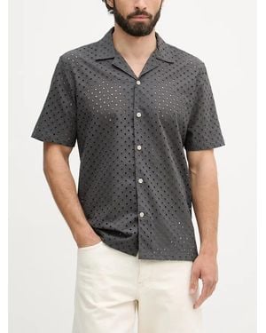 Lindbergh Chemise En Broderie Anglaise - Grey