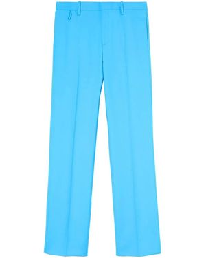 Off-White c/o Virgil Abloh Straight-Leg Tailored Trousers - Blue