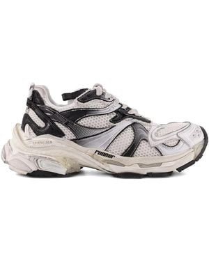 Balenciaga Mesh And Nylon Runner 2 Trainers - White