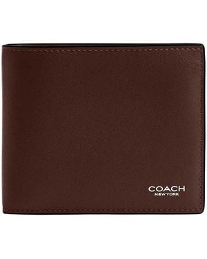 COACH Portafoglio Bi-Fold - Marrone