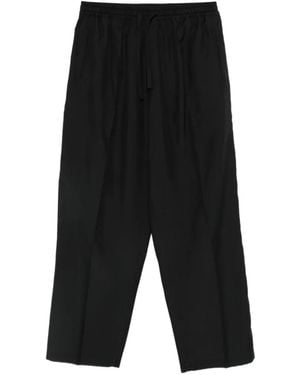 Umit Benan Drawstring Trousers - Black