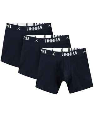 Nike Logo-Waistband Boxers (Pack Of Three) - Blue