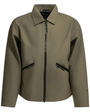 Goldwin Gore-Tex Zip-Up Jacket - Green