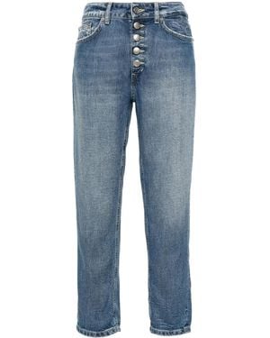 Dondup Koons ミッドライズ クロップドジーンズ - ブルー