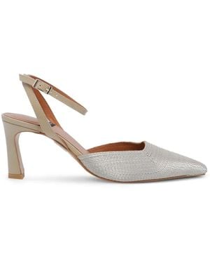 Ángel Alarcón Greta Buckle-Fastening Pumps - White