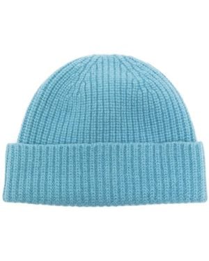 Pringle of Scotland Berretto Con Risvolto - Blu