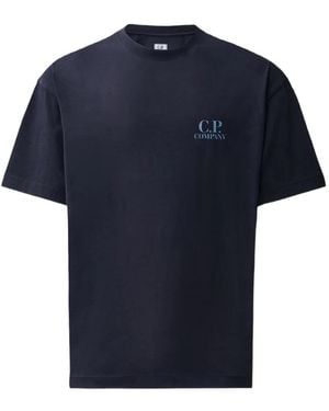 C.P. Company C. P. Company Short-Sleeve Comfort T-Shirt - Blue