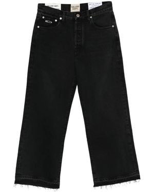 GALLERY DEPT. Vaqueros con dobladillo deshilachado - Negro