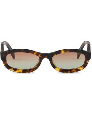 Prada Sunglasses With Logo - Brown