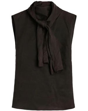 Our Legacy Virtuous Top Root Wax Dipped Cupro - Black