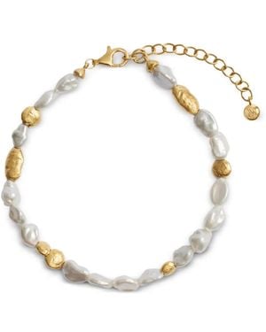Monica Vinader Capri Perlenarmband - Mettallic