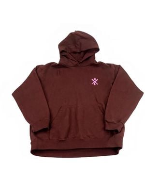 Warren Lotas Graphic-Print Hoodie - Purple