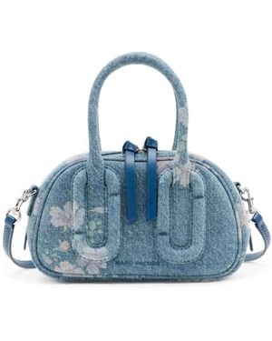 Marc Jacobs Bolso Babe Vaquero Mini Con Asa Superior - Azul