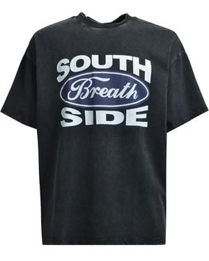 BREATH T-Shirt Con Stampa - Nero