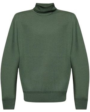 Homme Plissé Issey Miyake Smooth Jumper - Green