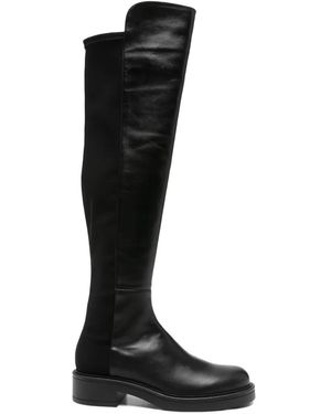 Stuart Weitzman Botas altas con tacón de 40 mm - Negro
