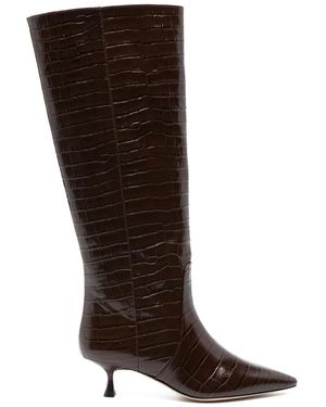 Stuart Weitzman Naomi 50mm ブーツ - ブラウン