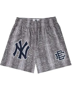 Eric Emanuel X New York Yankees Ee Basic Shorts - Grey