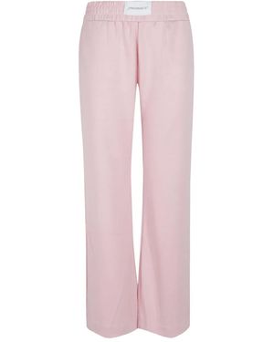 hinnominate Elastic-Waist Pants - Pink