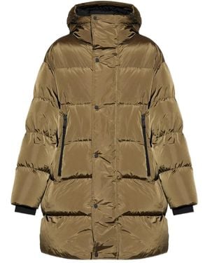 DSquared² Piumino Trapuntato Con Cappuccio - Verde