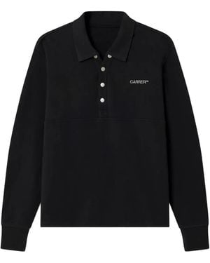 Carrera Val Long-Sleeve Polo Shirt - Black