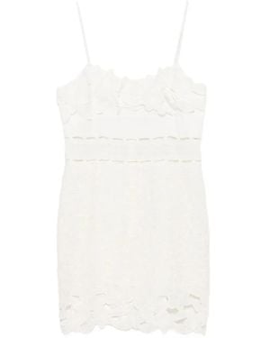Isabel Marant Reola Guipure-Lace Mini Dress - White