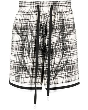 Haculla Bermuda A Quadri - Grigio