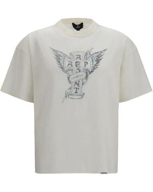 Represent Westside Graphic-Print T-Shirt - Grey