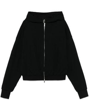Thom Krom Drop-Shoulder Hoodie - Black