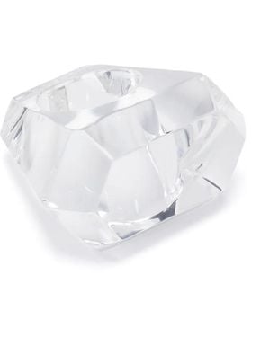 Monies Transparent-Design Ring - White