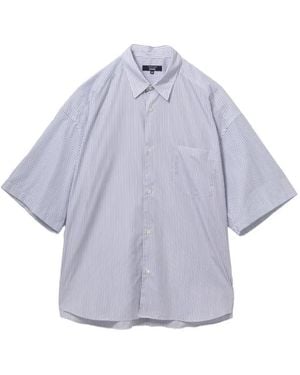 Comme des Garçons Striped Shirt - Grey