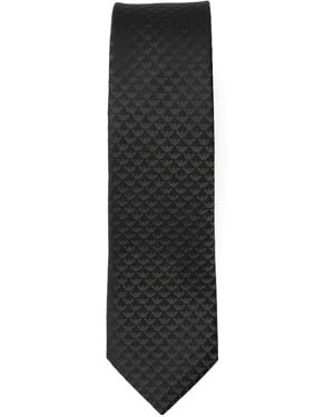 Emporio Armani Silk Tie - Black