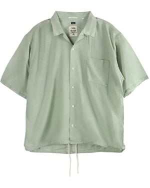 Nanamica Short-Sleeve Button-Down Shirt - Green