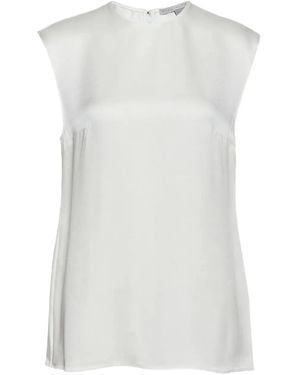 Stella McCartney Round-Neck Sleeveless Top - White