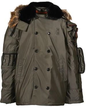 Martine Rose Bumbag Rain Jacket - Green