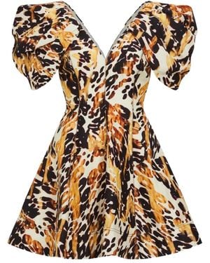 Aje. Vestido corto Bisou - Neutro