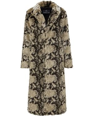 Unreal Fur Madam Grace Coat - Natural