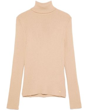 Manuel Ritz Roll-Neck Jumper - Natural