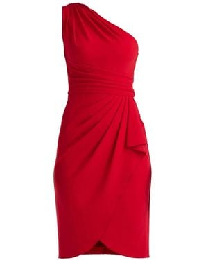 Tadashi Shoji Markston One-Shoulder Maxi Dress - Red