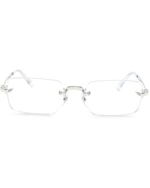 Ray-Ban Gafas Con Montura Rectangular De X Asap Rocky - Blanco