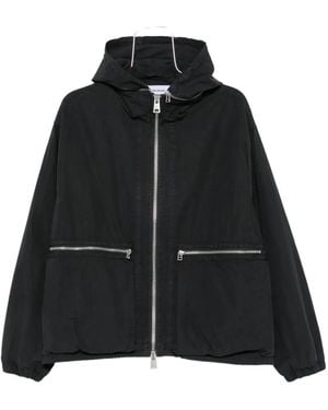 Etudes Studio Hooded Zip-Up Jacket - Black
