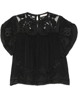 Ulla Johnson Top Alma - Nero