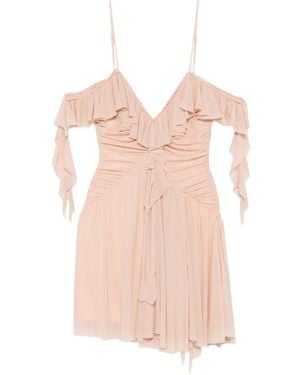 Aniye By Xena Ruffled Mini Dress - Pink