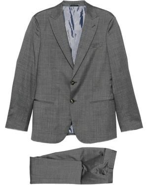 Giorgio Armani Single-Breasted Notch-Lapel Suit - Grey