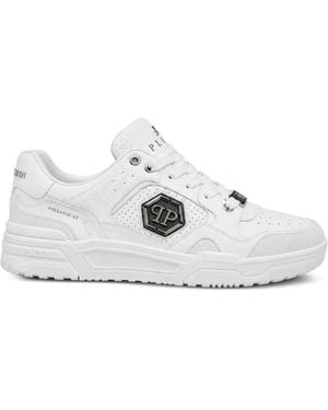 Philipp Plein Baskets Basses Predator V2 - White